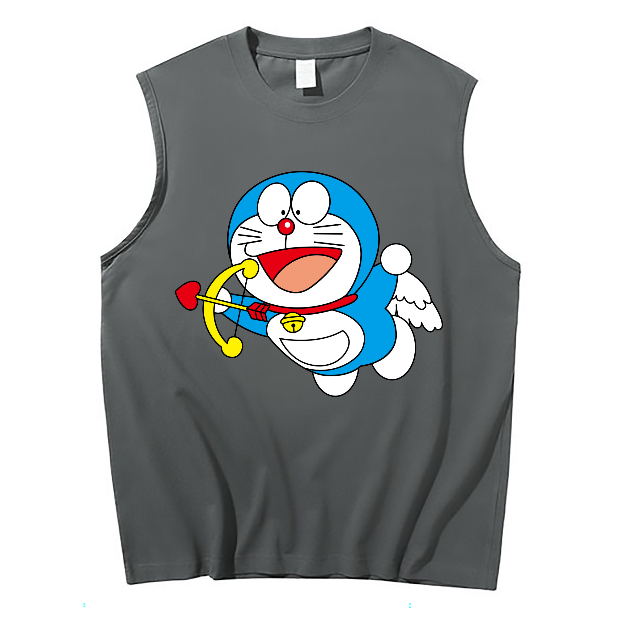（画像用） ドラえもん Doraemon コットン100％タンクトップ（フロントプリント）